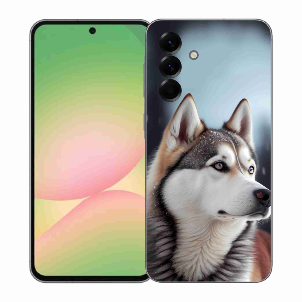 Gelový kryt mmCase na Samsung Galaxy A57 5G - sibiřský husky
