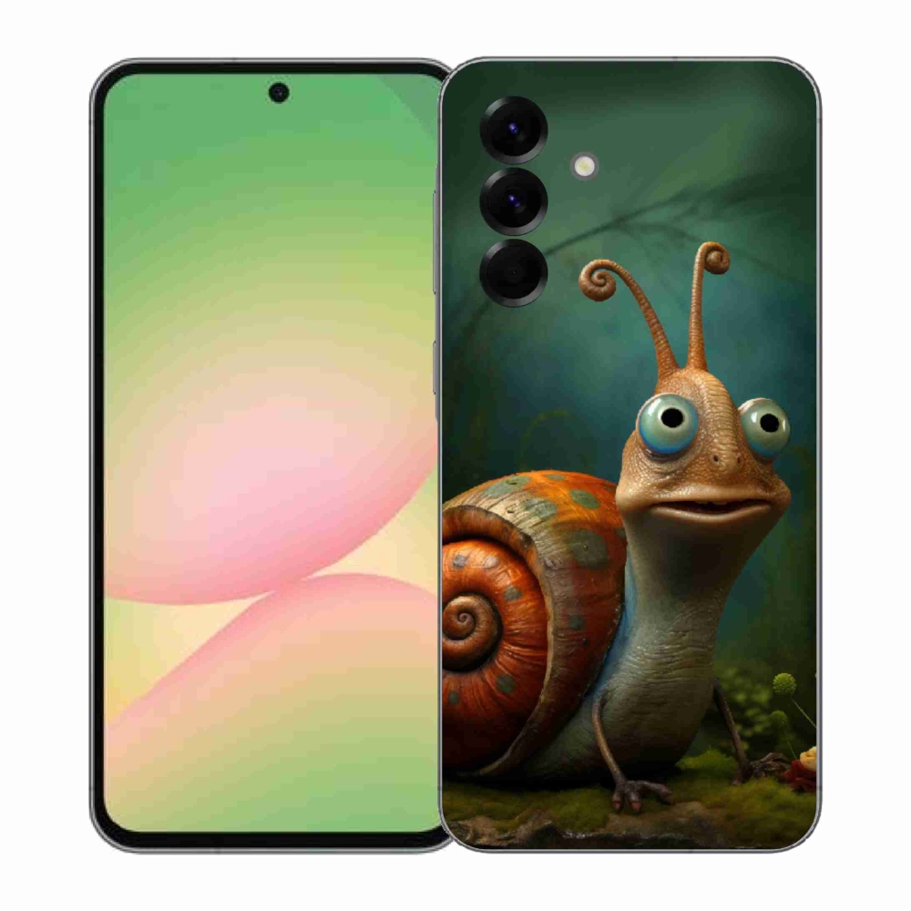 Gelový kryt mmCase na Samsung Galaxy A57 5G - šnek