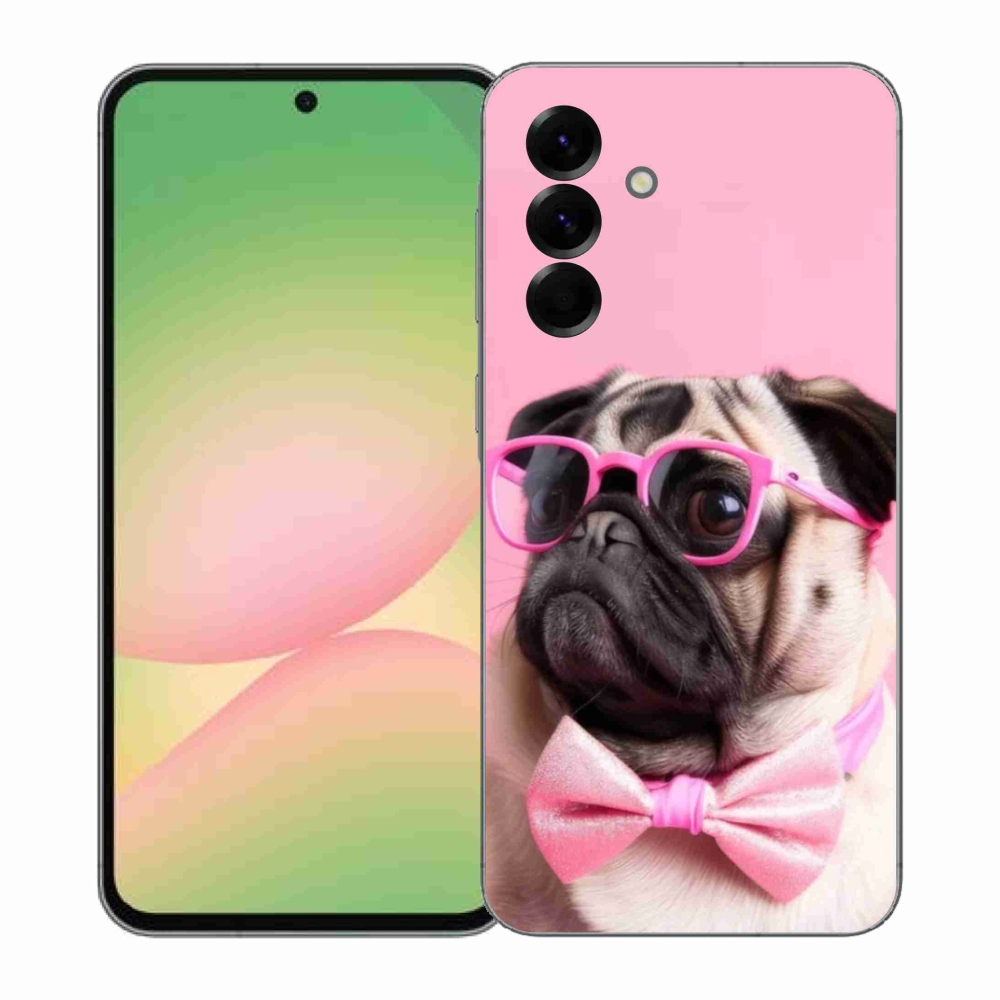 Gelový kryt mmCase na Samsung Galaxy A57 5G - stylový mops