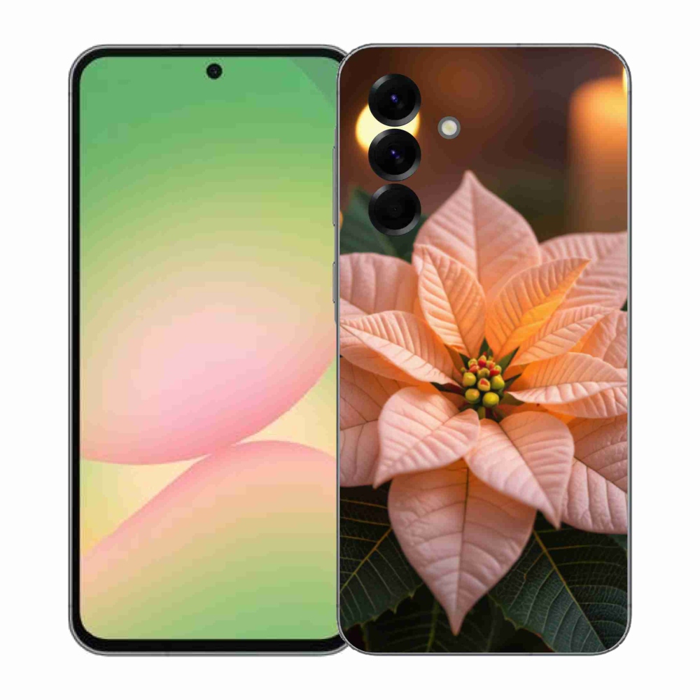 Gelový kryt mmCase na Samsung Galaxy A57 5G - vánoční hvězda