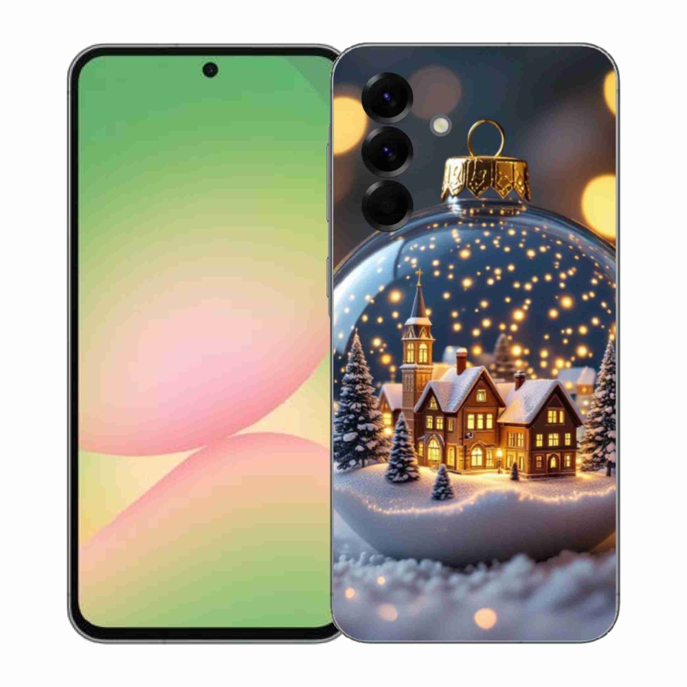 Gelový kryt mmCase na Samsung Galaxy A57 5G - vánoční koule 4