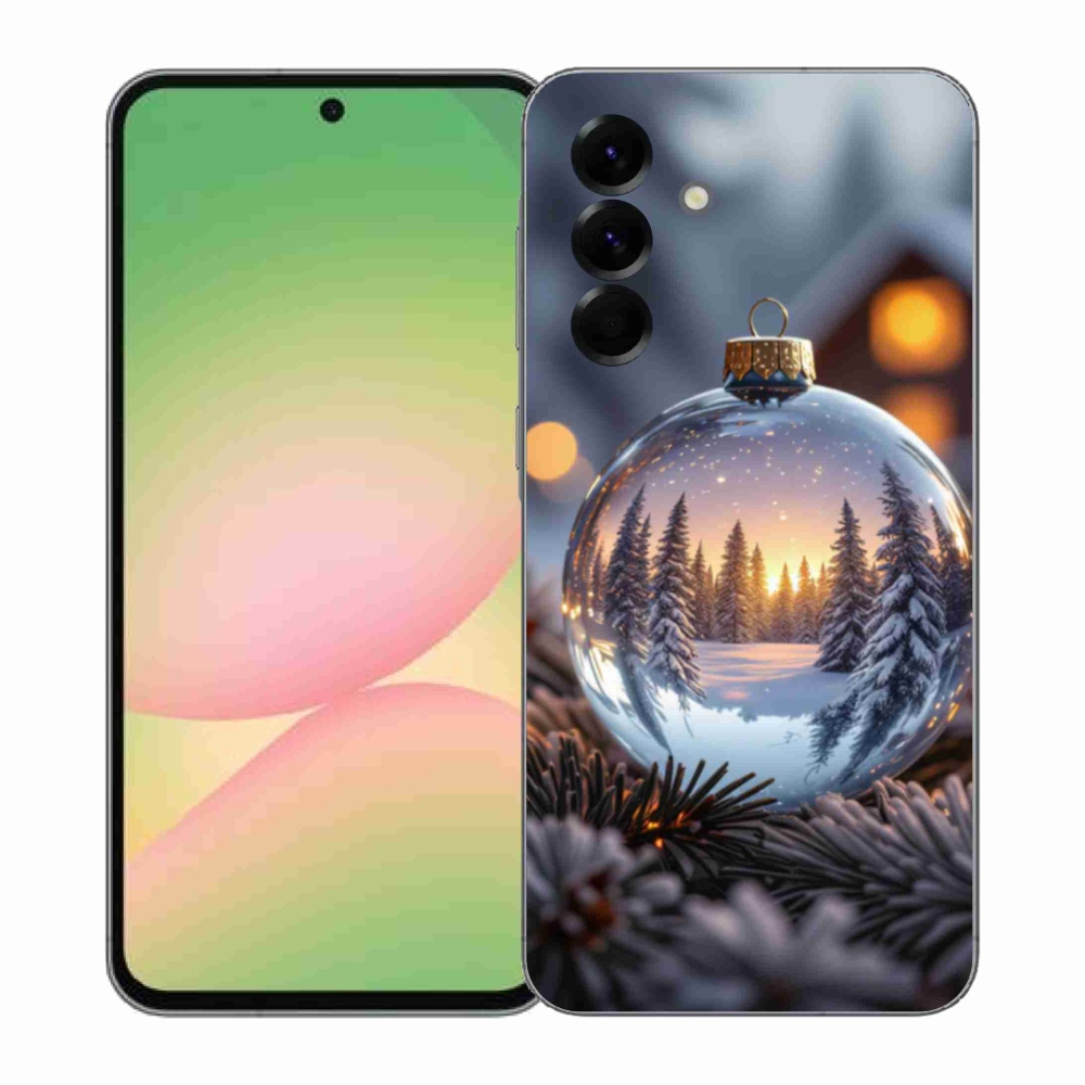 Gelový kryt mmCase na Samsung Galaxy A57 5G - vánoční ozdoba