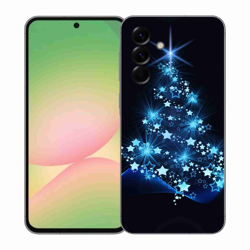 Gelový kryt mmCase na Samsung Galaxy A57 5G - vánoční stromek