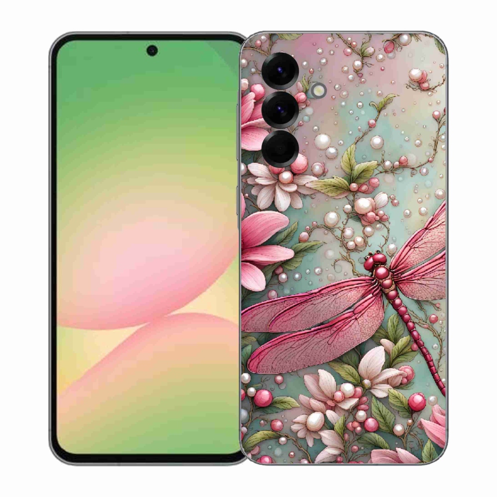 Gelový kryt mmCase na Samsung Galaxy A57 5G - vážka