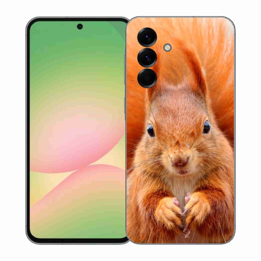 Gelový kryt mmCase na Samsung Galaxy A57 5G - veverka