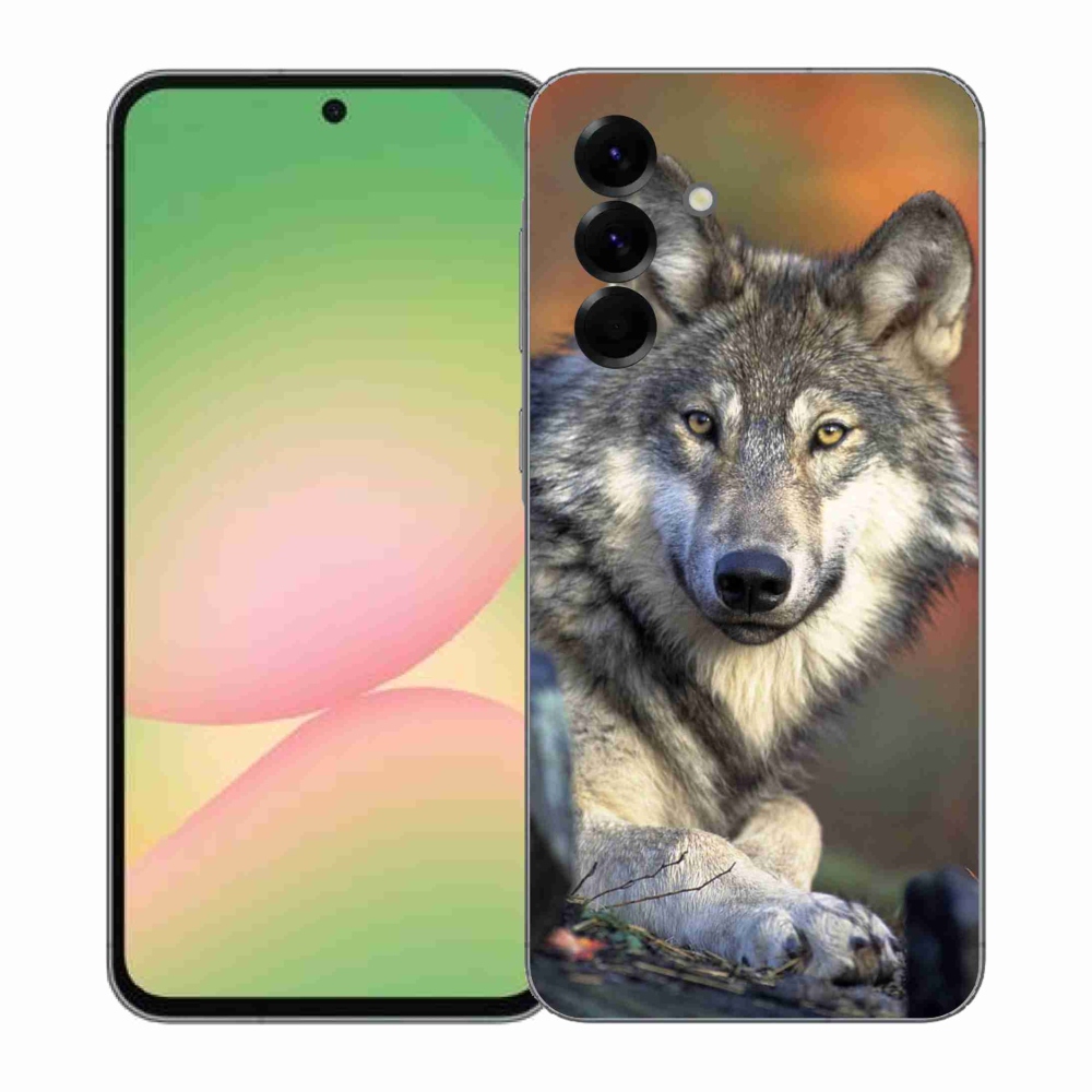 Gelový kryt mmCase na Samsung Galaxy A57 5G - vlk