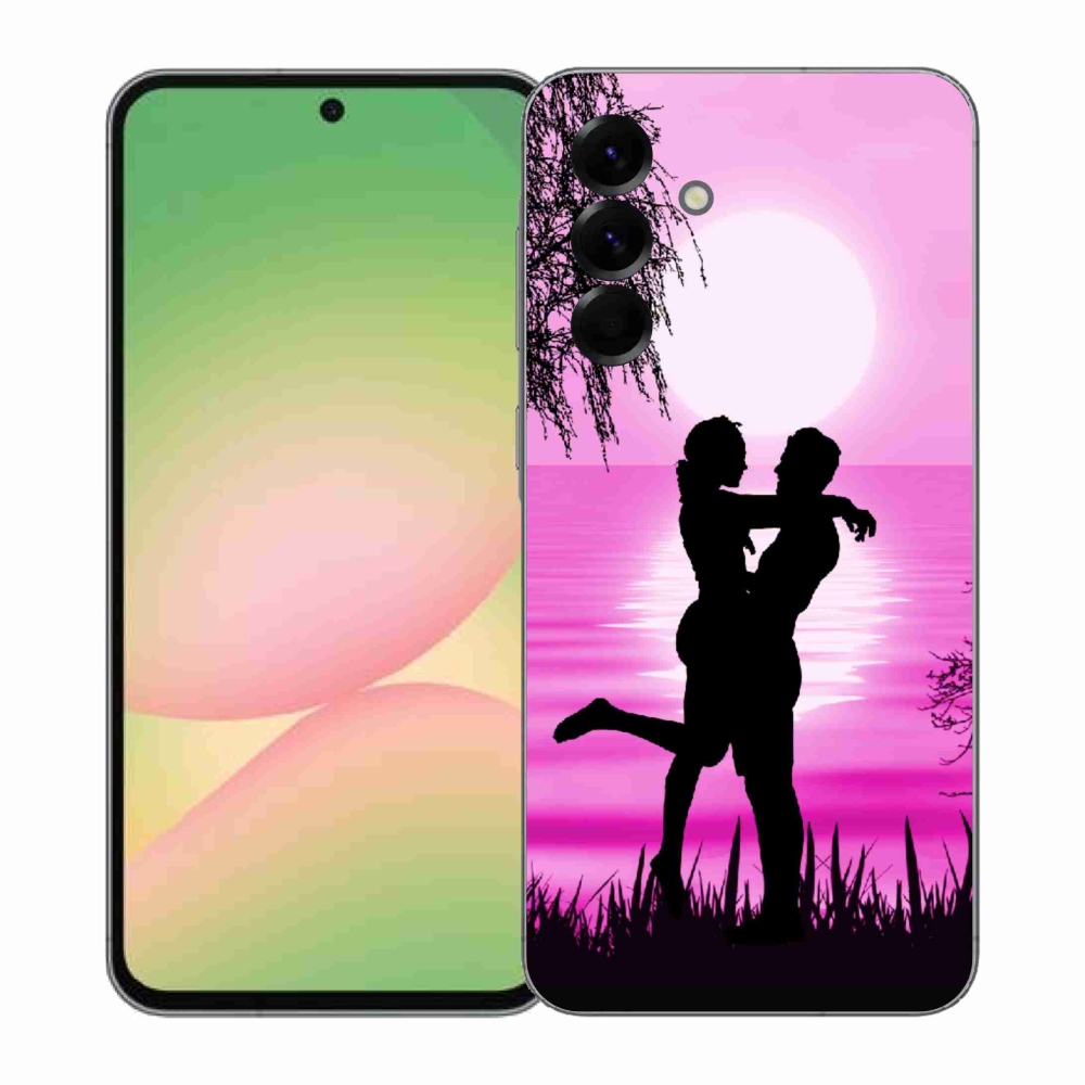 Gelový kryt mmCase na Samsung Galaxy A57 5G - západ slunce