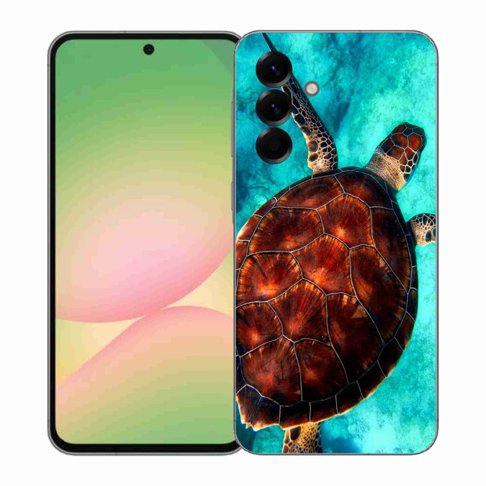 Gelový kryt mmCase na Samsung Galaxy A57 5G - želva