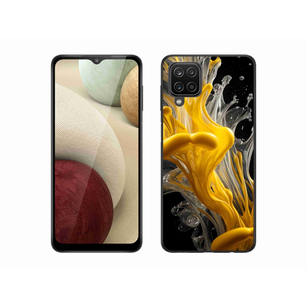 Gelový kryt mmCase na Samsung Galaxy M12 - abstraktní motiv 48