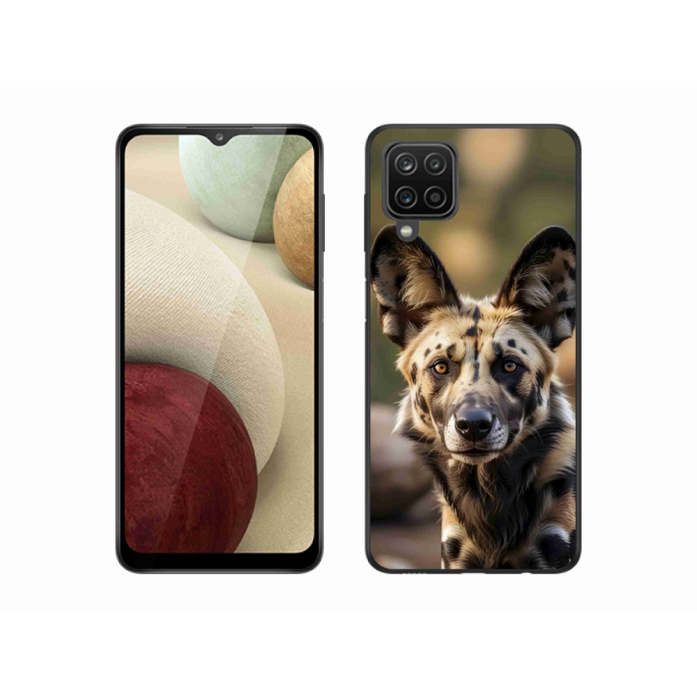 Gelový kryt mmCase na Samsung Galaxy M12 - africký divoký pes