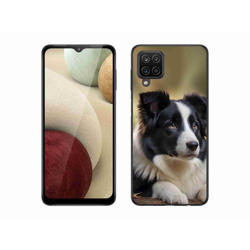 Gelový kryt mmCase na Samsung Galaxy M12 - border kolie 2