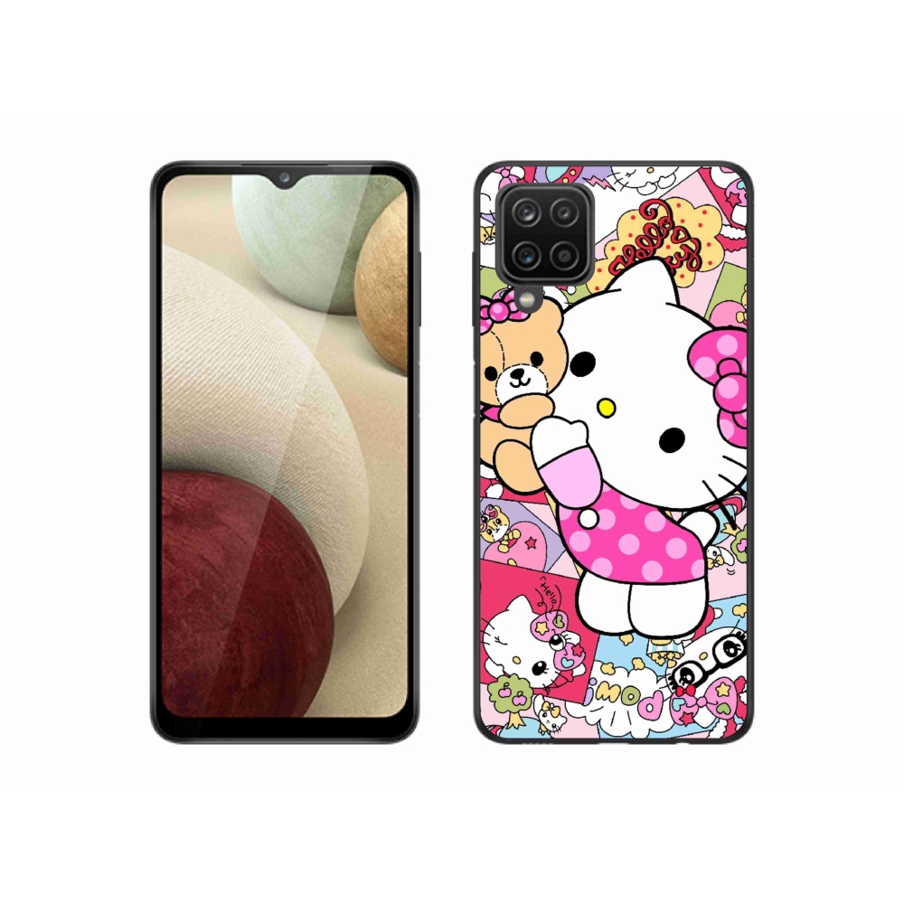 Gelový kryt mmCase na Samsung Galaxy M12 - cute kitty