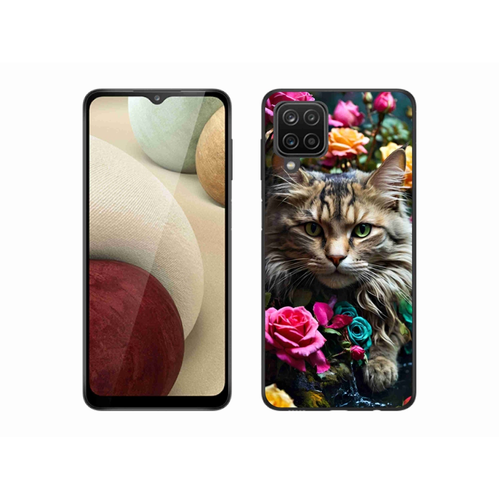 Gelový kryt mmCase na Samsung Galaxy M12 - kočíčí pohled 2