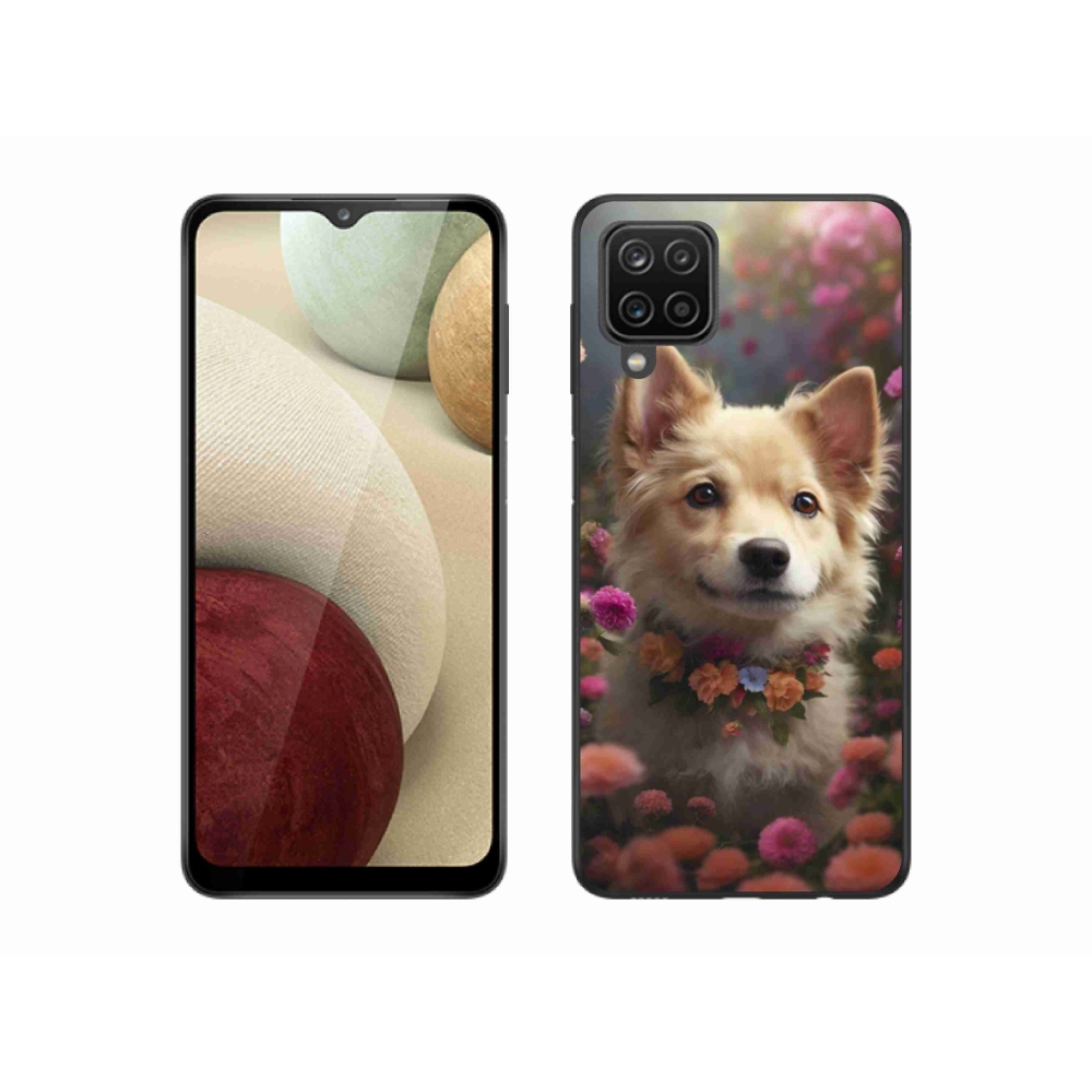 Gelový kryt mmCase na Samsung Galaxy M12 - německý špic