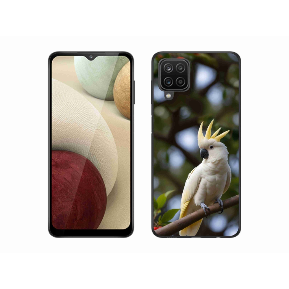 Gelový kryt mmCase na Samsung Galaxy M12 - papoušek kakadu 3
