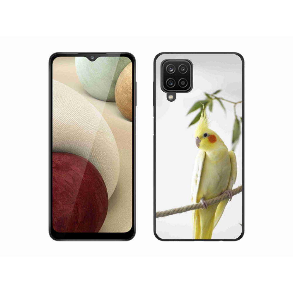 Gelový kryt mmCase na Samsung Galaxy M12 - papoušek korela chocholatá