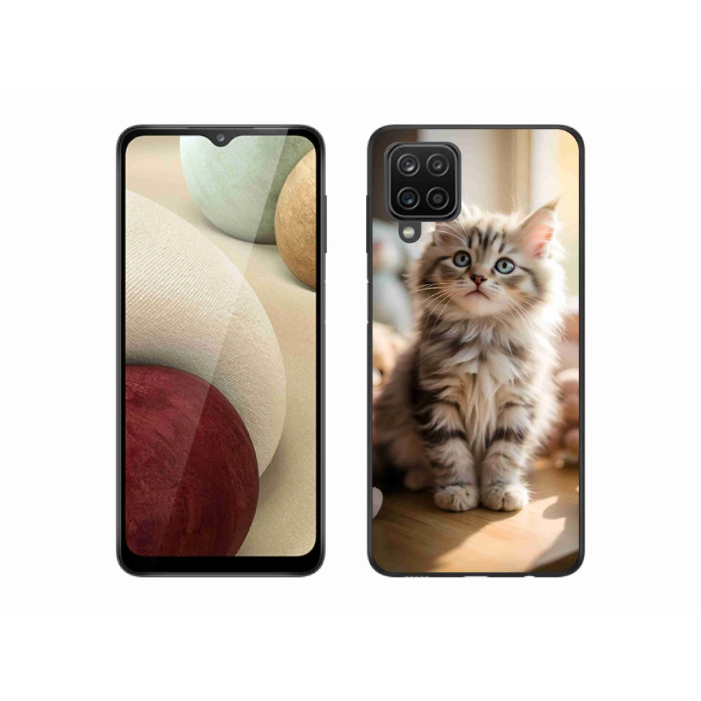 Gelový kryt mmCase na Samsung Galaxy M12 - roztomilé kotě 10