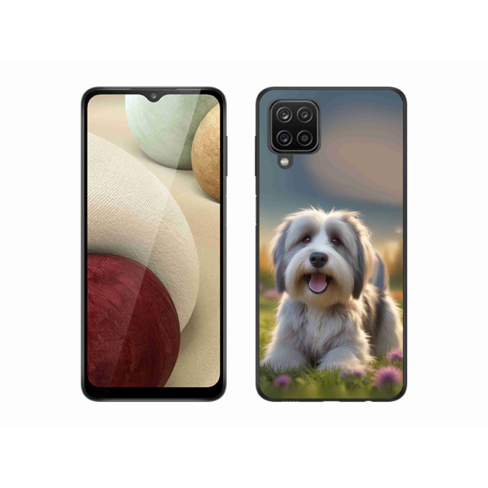 Gelový kryt mmCase na Samsung Galaxy M12 - roztomilý havanský psík