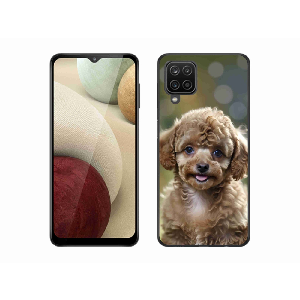 Gelový kryt mmCase na Samsung Galaxy M12 - roztomilý pudl