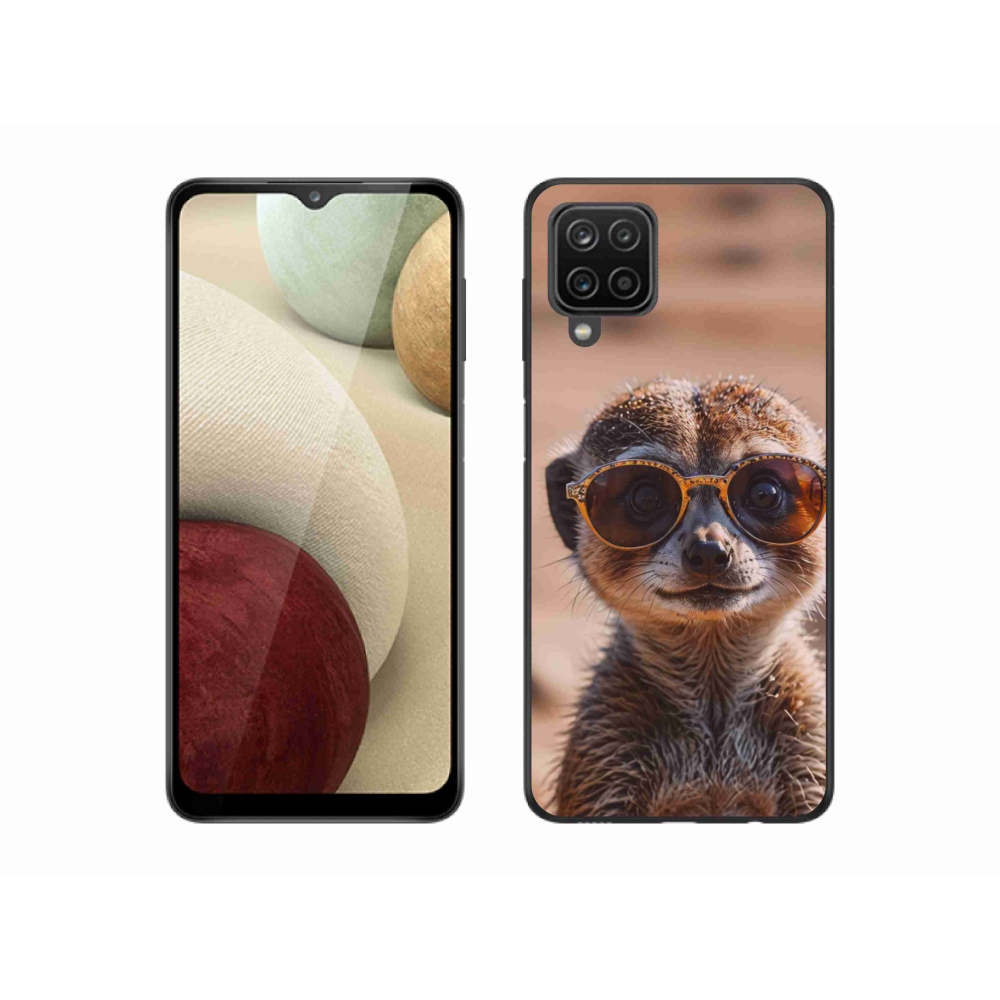 Gelový kryt mmCase na Samsung Galaxy M12 - stylová surikata