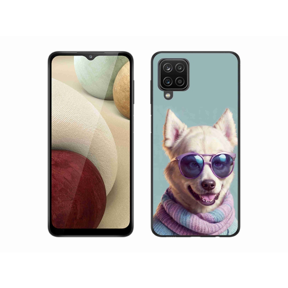 Gelový kryt mmCase na Samsung Galaxy M12 - stylový německý špic