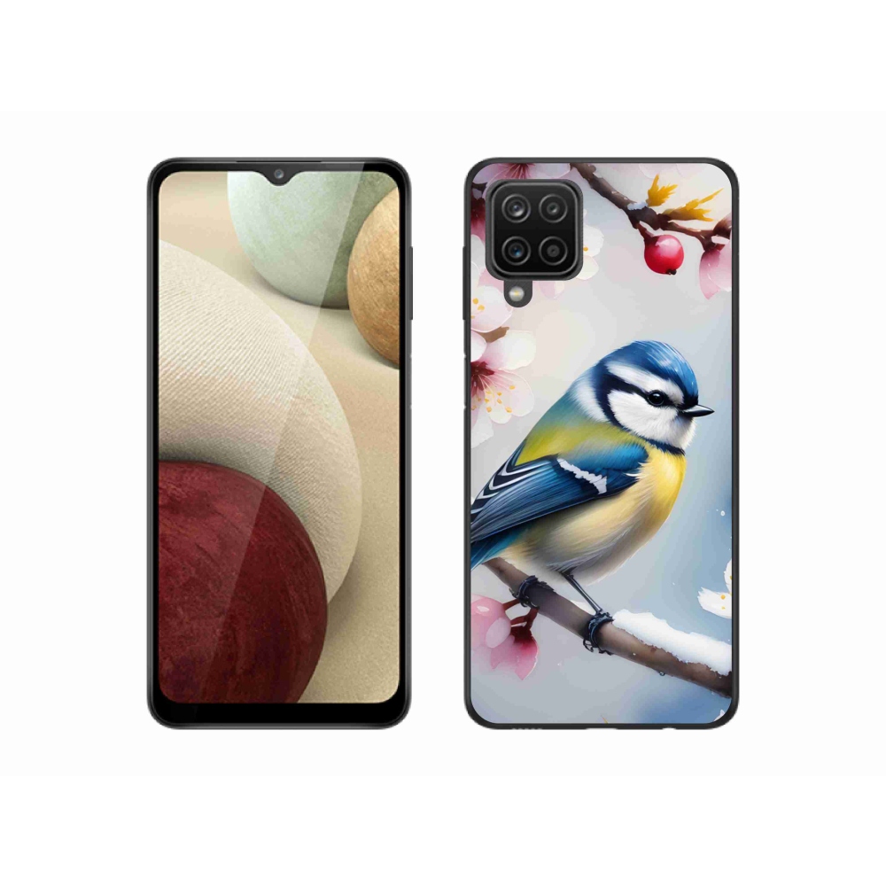 Gelový kryt mmCase na Samsung Galaxy M12 - sýkorka