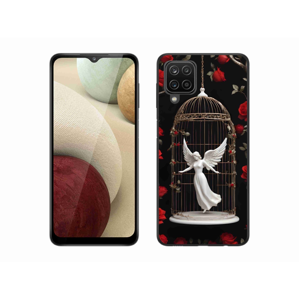 Gelový kryt mmCase na Samsung Galaxy M12 - uvězněný anděl