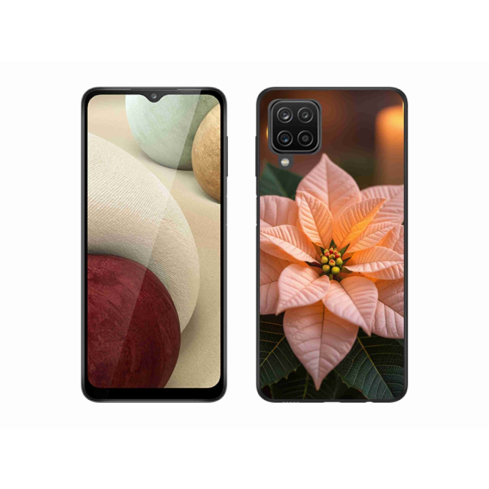 Gelový kryt mmCase na Samsung Galaxy M12 - vánoční hvězda