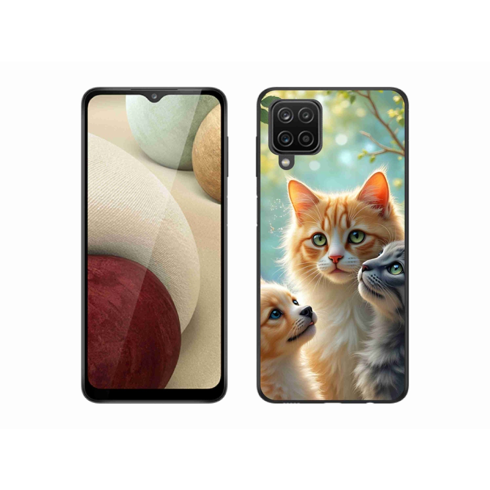 Gelový kryt mmCase na Samsung Galaxy M12 - zvířecí přátelství 2