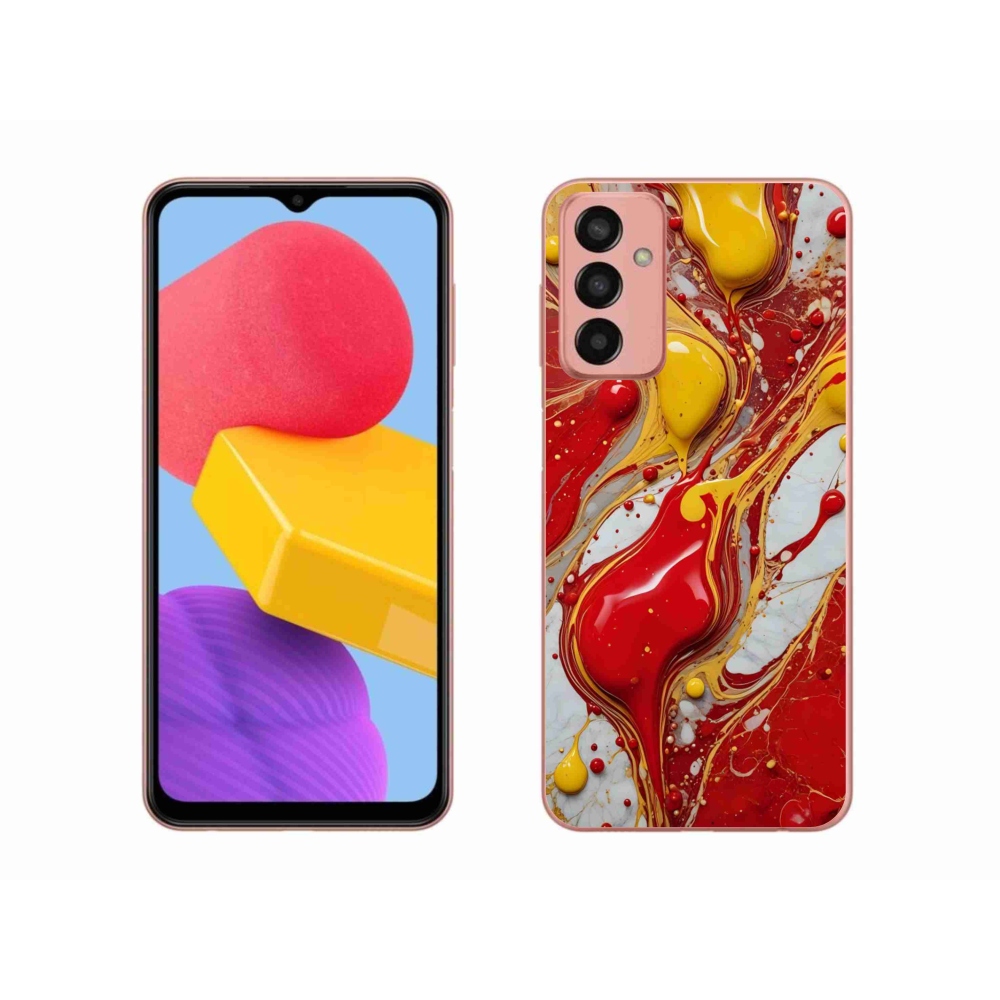 Gelový kryt mmCase na Samsung Galaxy M13 - abstraktní motiv 42