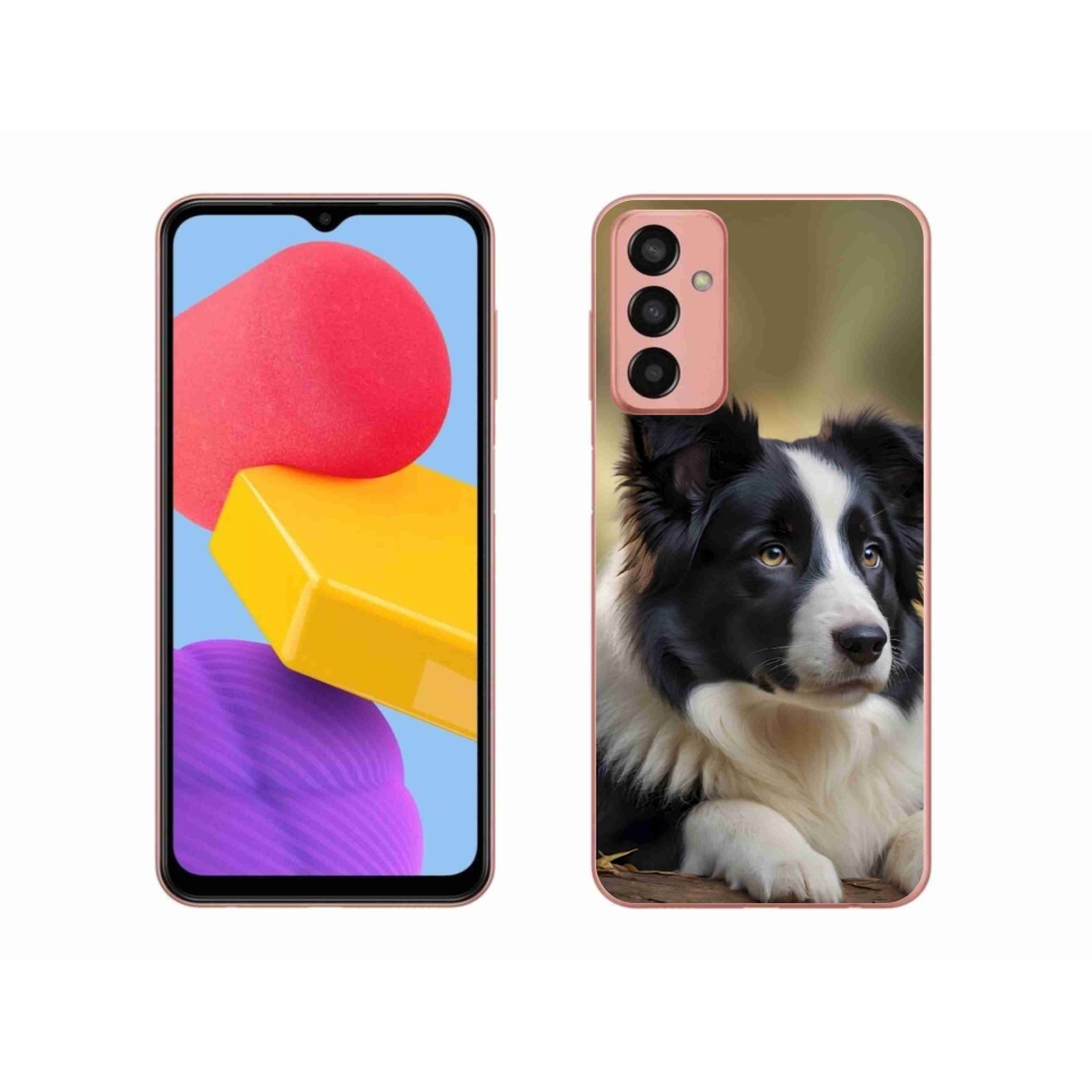 Gelový kryt mmCase na Samsung Galaxy M13 - border kolie 2