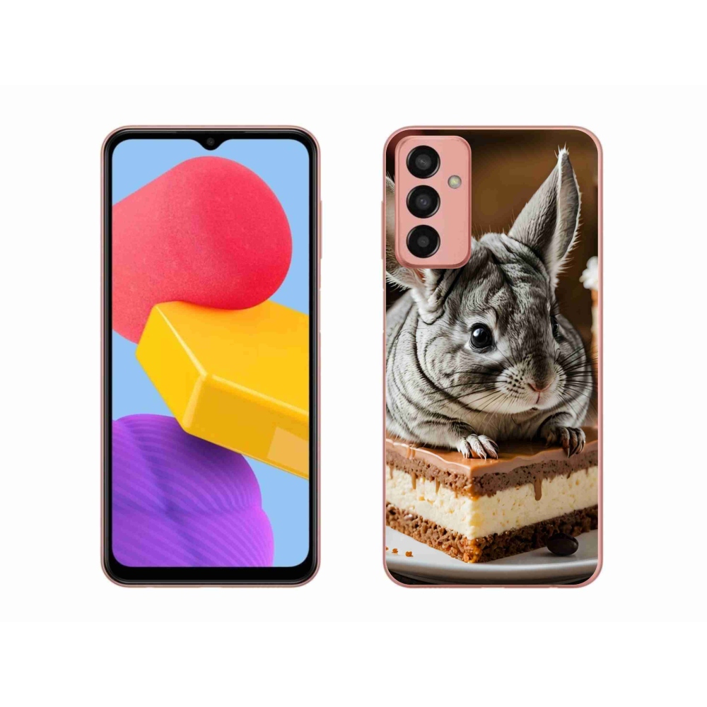 Gelový kryt mmCase na Samsung Galaxy M13 - činčila