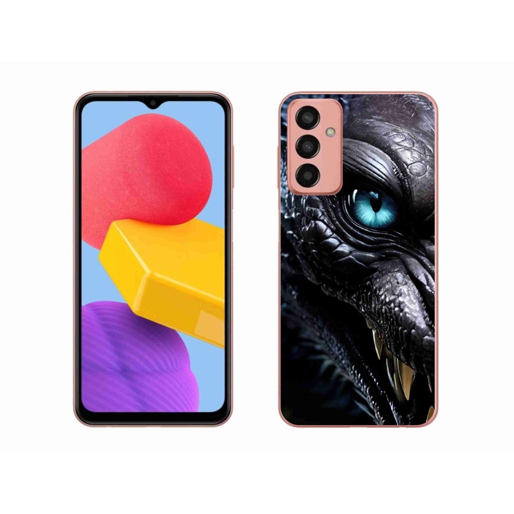 Gelový kryt mmCase na Samsung Galaxy M13 - dračí pohled