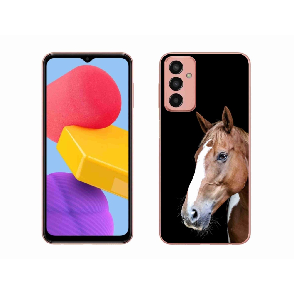 Gelový kryt mmCase na Samsung Galaxy M13 - hnědý kůň 3