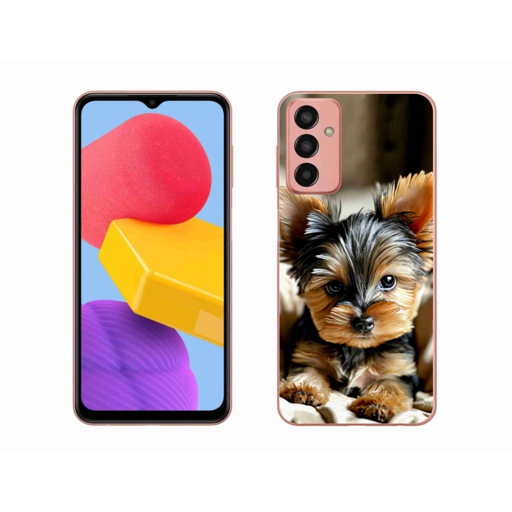 Gelový kryt mmCase na Samsung Galaxy M13 - jorkšír 11