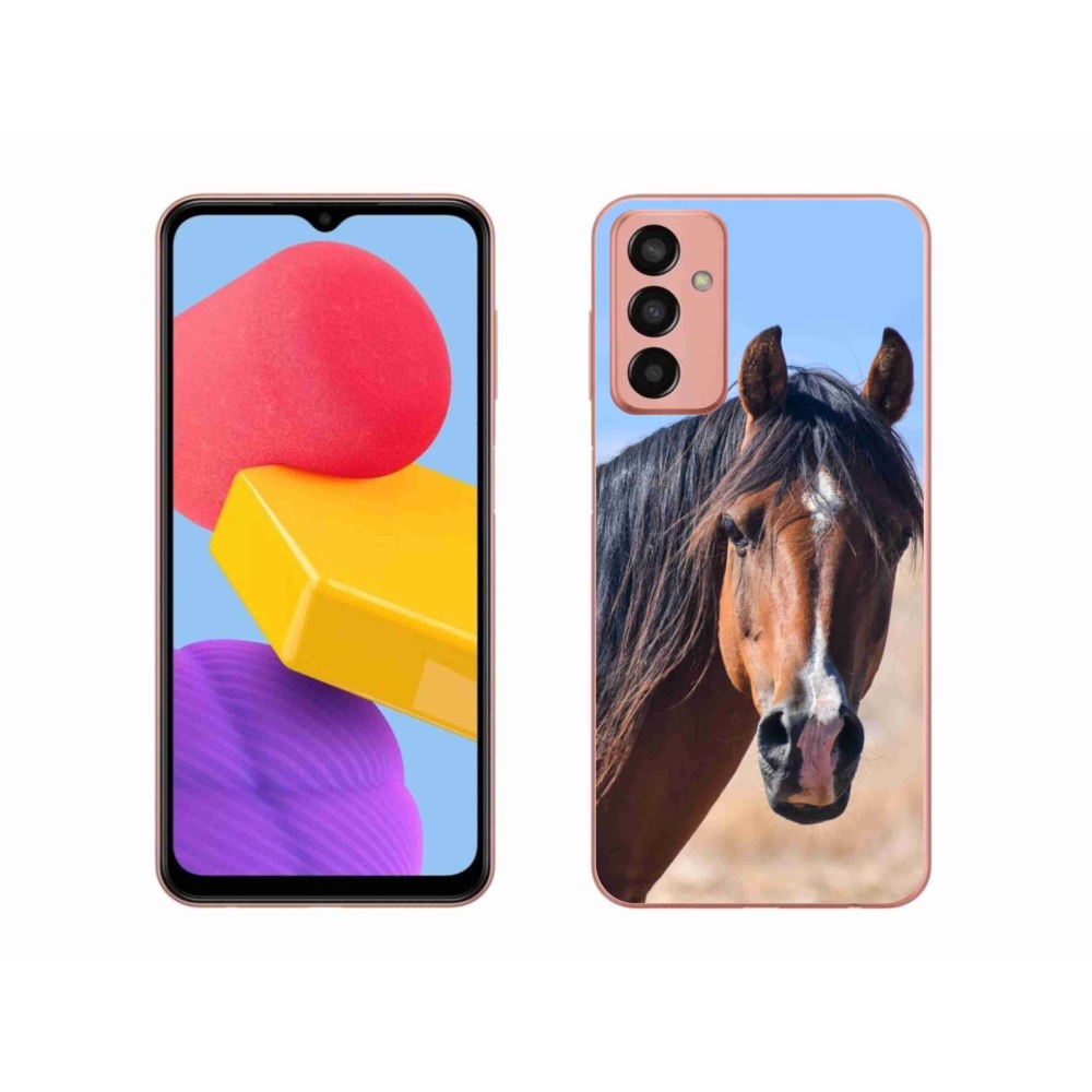 Gelový kryt mmCase na Samsung Galaxy M13 - klidný kůň