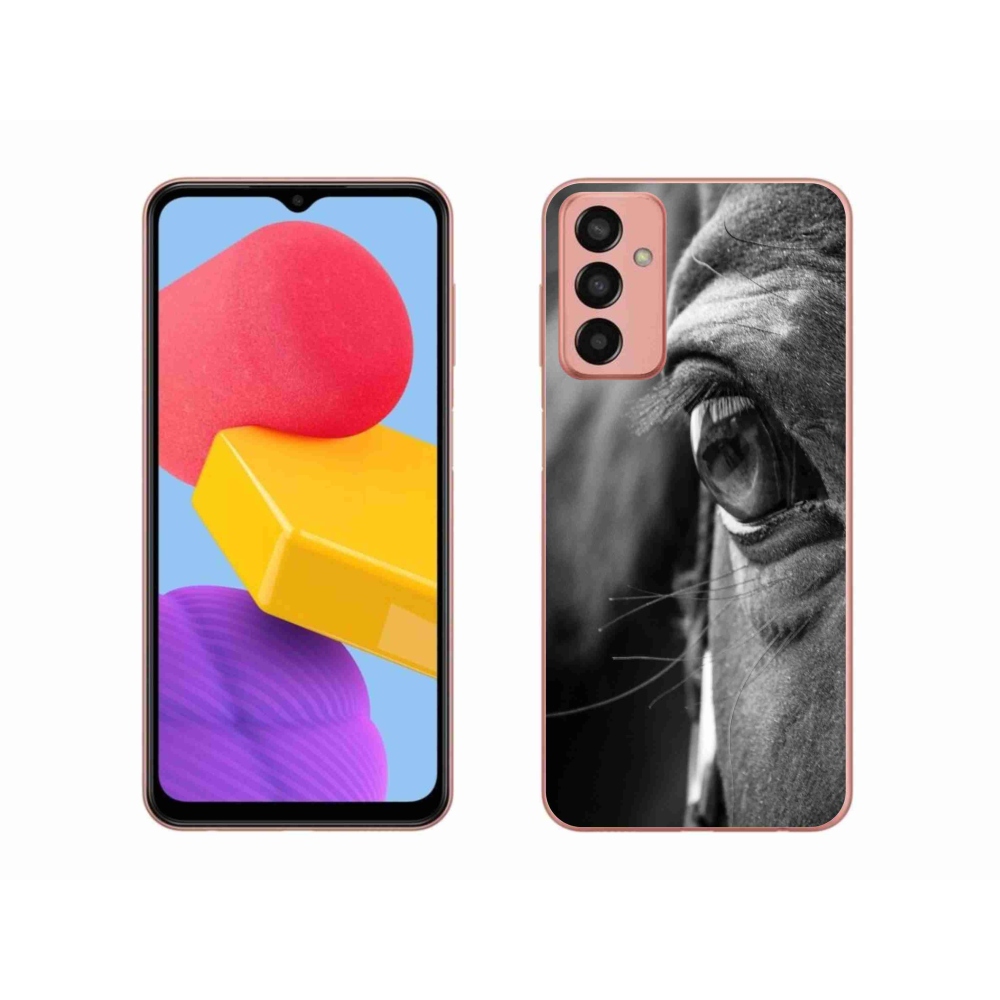 Gelový kryt mmCase na Samsung Galaxy M13 - koňský pohled