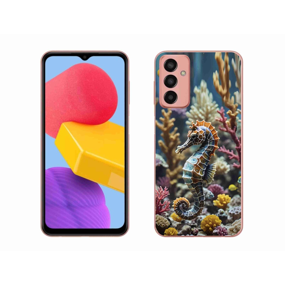 Gelový kryt mmCase na Samsung Galaxy M13 - mořský koník 2