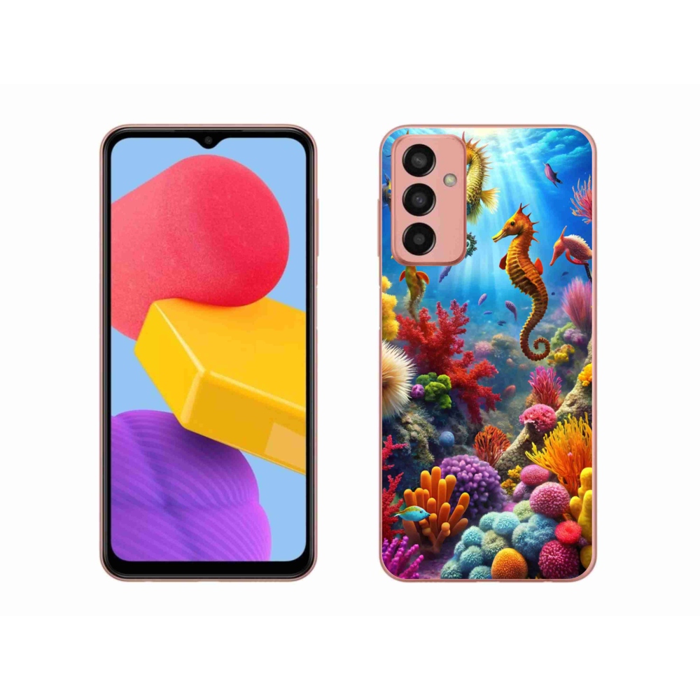 Gelový kryt mmCase na Samsung Galaxy M13 - mořský svět 3