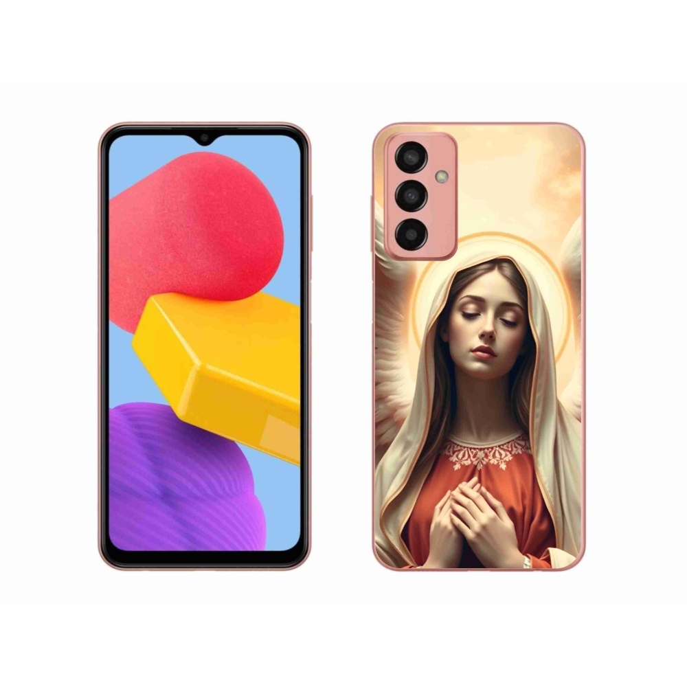 Gelový kryt mmCase na Samsung Galaxy M13 - náboženský motiv