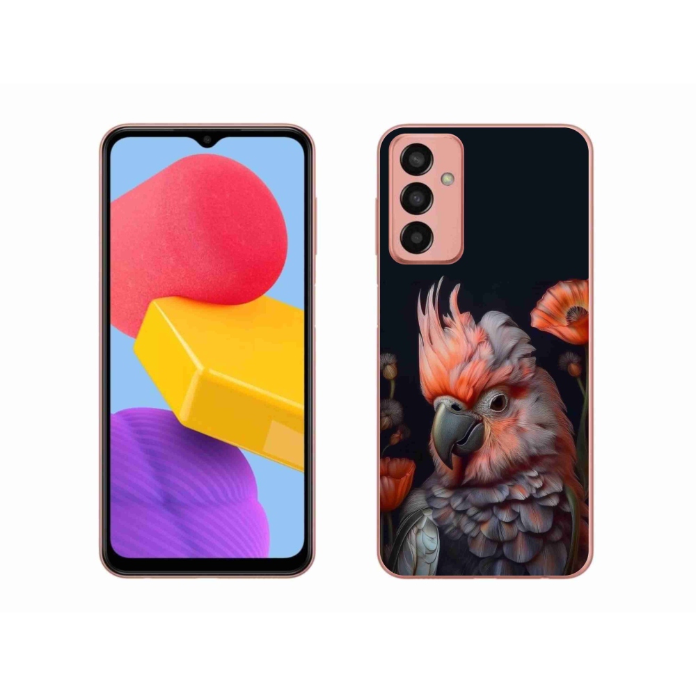 Gelový kryt mmCase na Samsung Galaxy M13 - papoušek kakadu v barvách