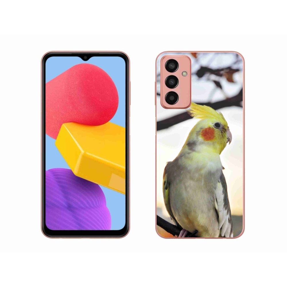 Gelový kryt mmCase na Samsung Galaxy M13 - papoušek korela