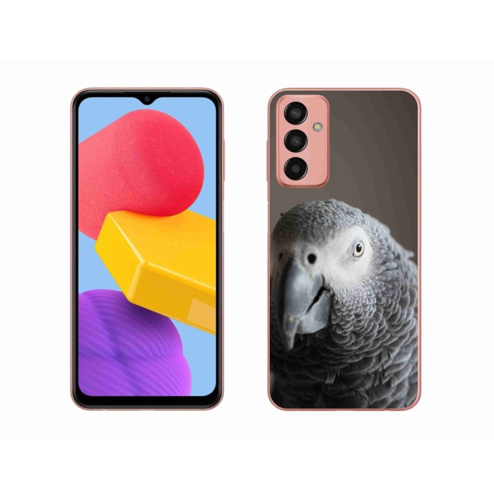 Gelový kryt mmCase na Samsung Galaxy M13 - papoušek žako 2
