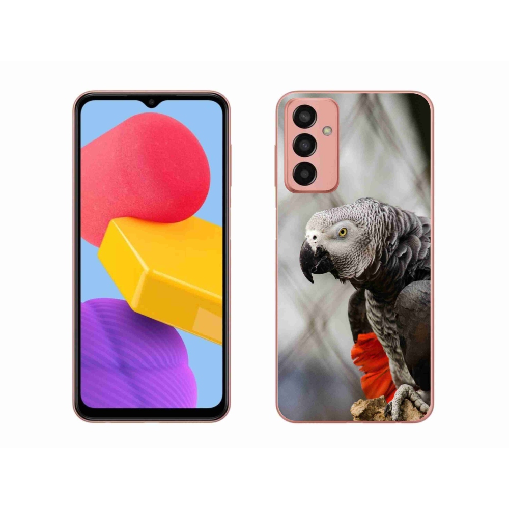 Gelový kryt mmCase na Samsung Galaxy M13 - papoušek žako 3