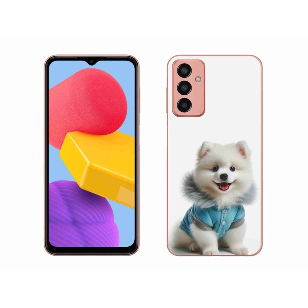 Gelový kryt mmCase na Samsung Galaxy M13 - pomeranian