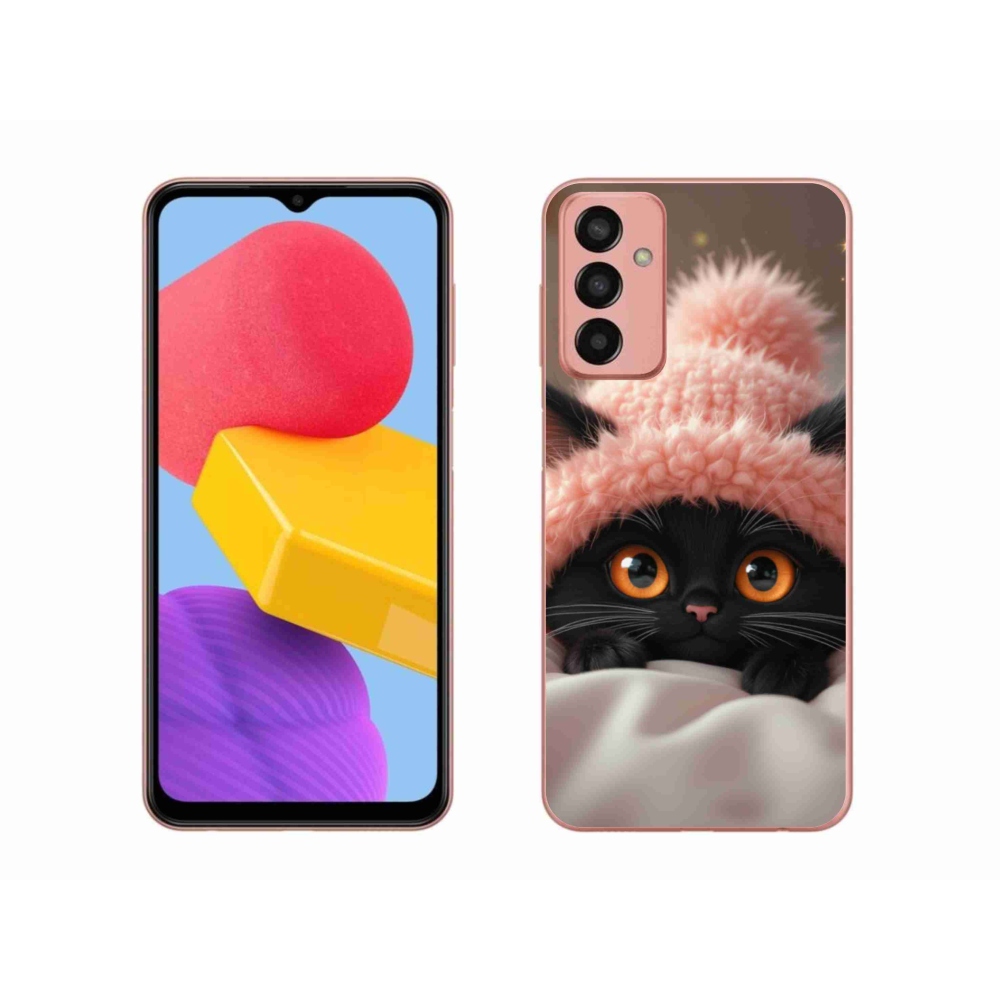Gelový kryt mmCase na Samsung Galaxy M13 - roztomilé kotě 7