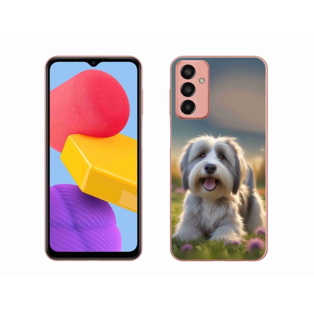 Gelový kryt mmCase na Samsung Galaxy M13 - roztomilý havanský psík