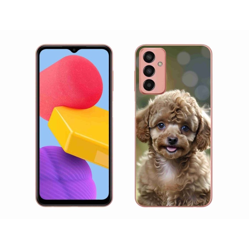 Gelový kryt mmCase na Samsung Galaxy M13 - roztomilý pudl