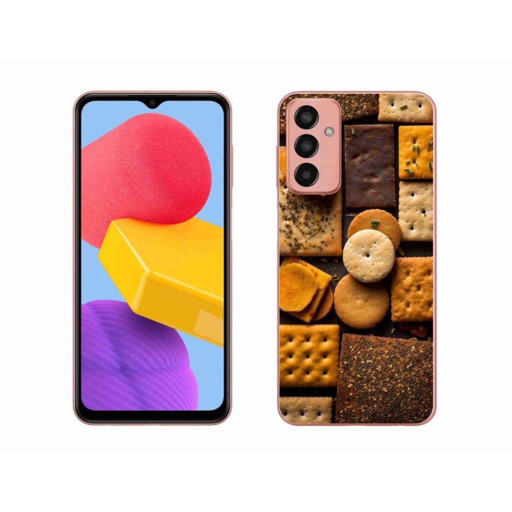 Gelový kryt mmCase na Samsung Galaxy M13 - sušenky