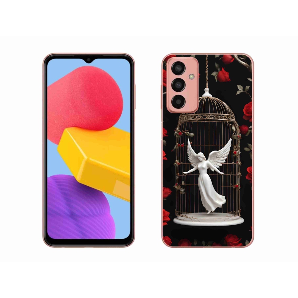 Gelový kryt mmCase na Samsung Galaxy M13 - uvězněný anděl